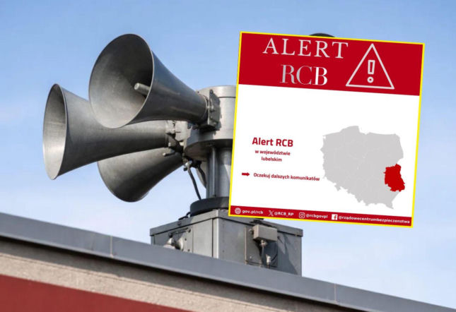 Pomylono Lubuskie z Lubelskim! Pilny Alert RCB trafił do niewłaściwego województwa