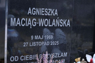 Tak wygląda grób Agnieszki Maciąg