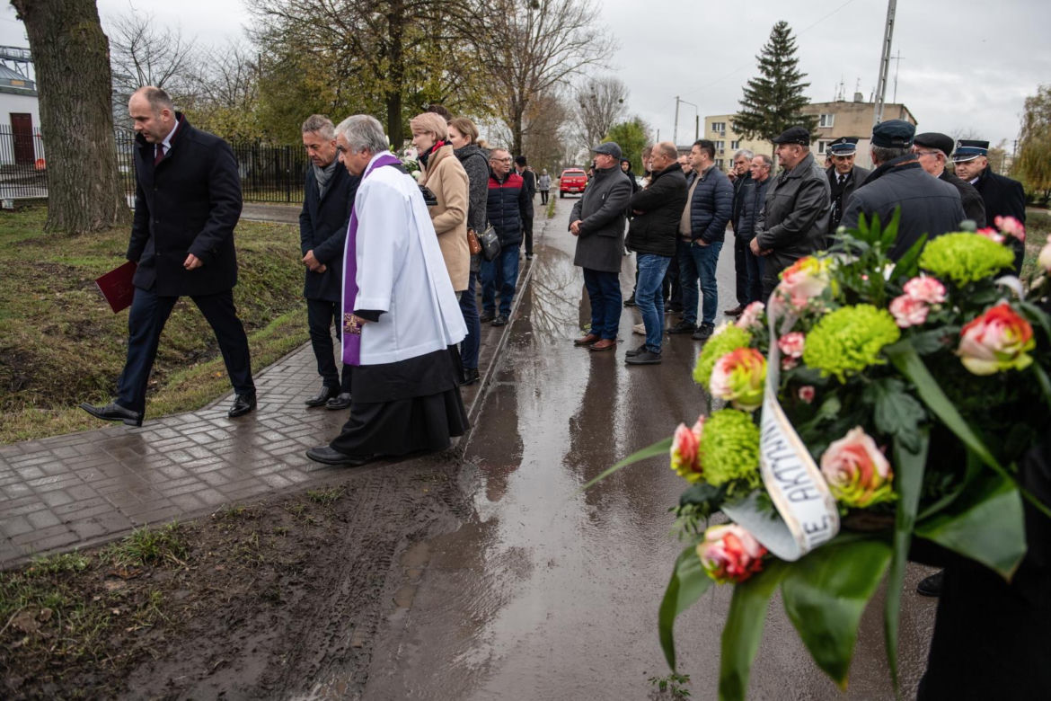 Rok od tragedii w Przewodowie. Odsłonięto tablicę