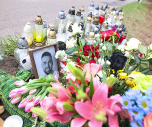 Konferencja prasowa prokuratury ws. wypadku, w którym dzień wcześniej zginął poseł Lewicy Łukasz Litewka