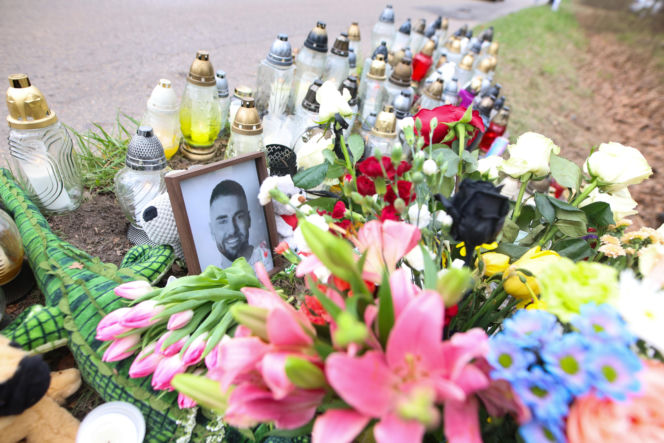 Konferencja prasowa prokuratury ws. wypadku, w którym dzień wcześniej zginął poseł Lewicy Łukasz Litewka