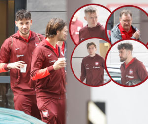 Szampańskie nastroje polskich piłkarzy po Polska - Albania. Uśmiechy nie schodziły im z twarzy [GALERIA]