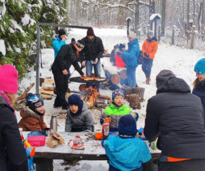 Choinkobranie w leśnictwie Grodziec co roku przyciąga całe rodziny