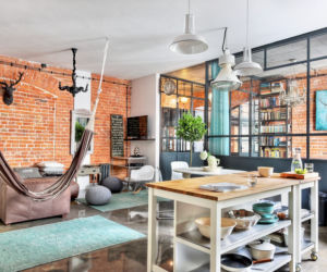 Mieszkanie w stylu industrialnym 