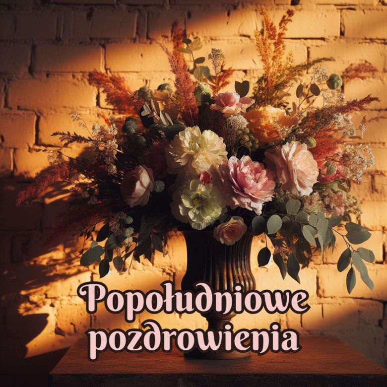 Fajne kartki z pozdrowieniami na popołudnie