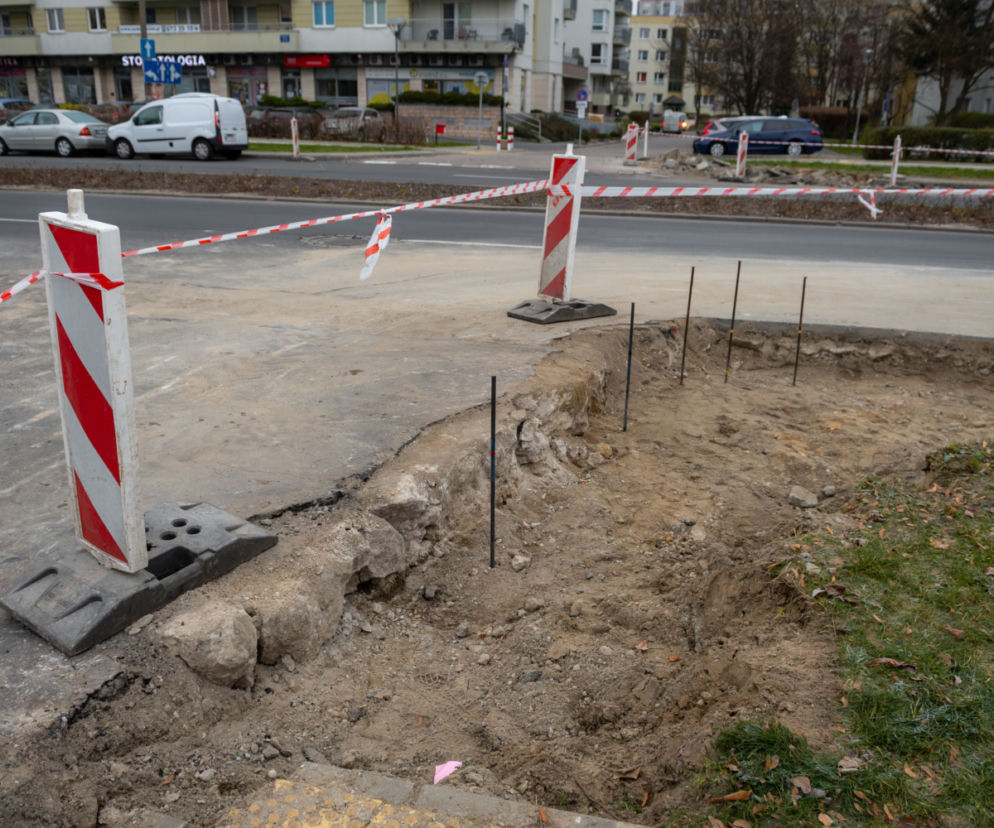 Prace na obwodnicy Gocławia