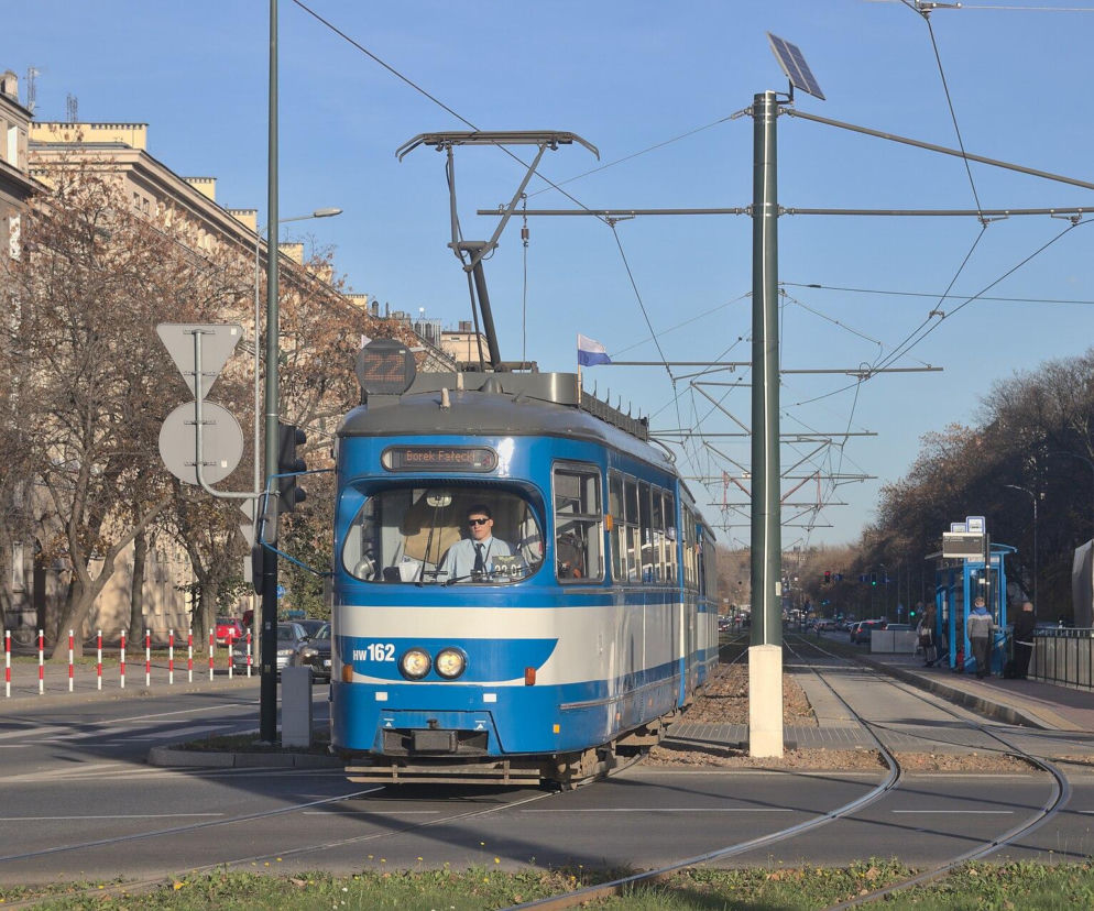 Tramwaje w Krakowie pojadą innymi trasami. Torowisko zostało zamknięte do odwołania