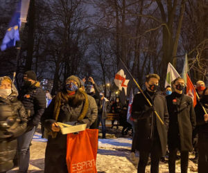 Strajk kobiet w Łodzi 2.02.2021