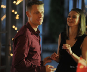 M jak miłość odc. 1050. Eryka (Marta Juras), Paweł Zduński (Rafał Mroczek)