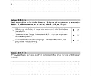 Matura próbna 2020 biologia, str.19