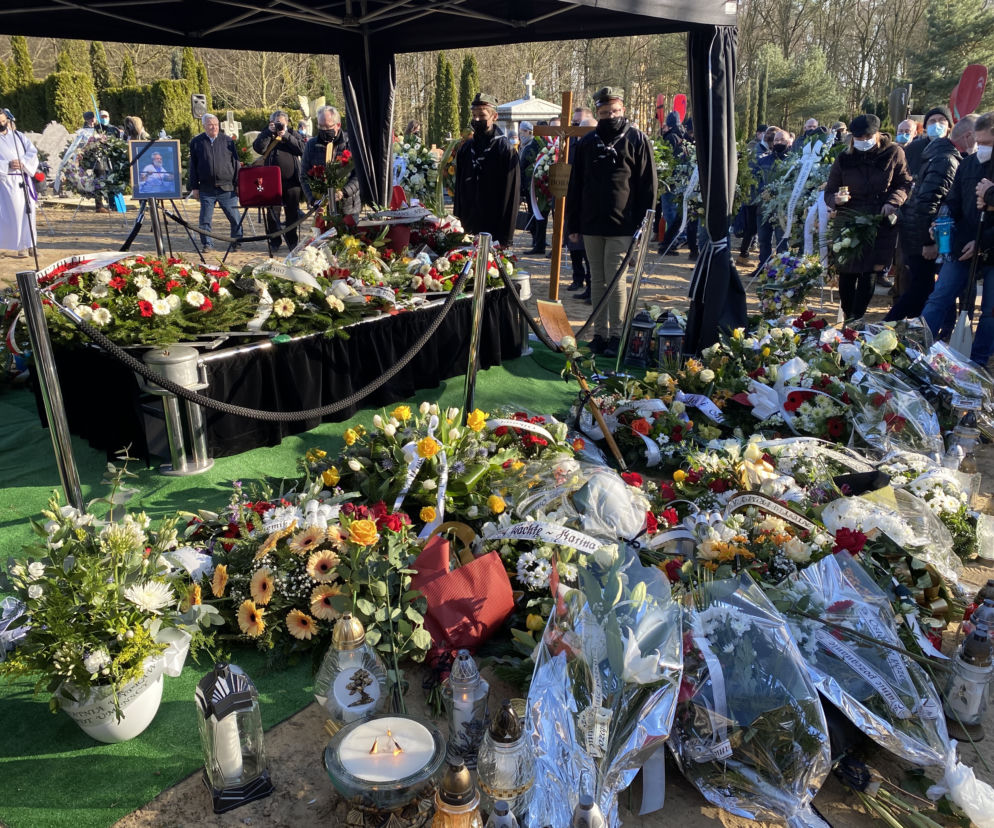 Kajakarz i podróżnik Aleksander Doba spoczął na cmentarzu w Policach