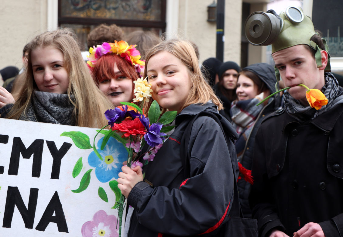 Młodzieżowy Strajk Klimatyczny w Toruniu