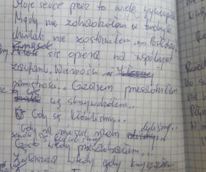 W wierszu zapowiedział zbrodnie
