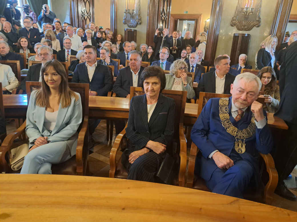 Zaprzysiężenie Aleksandra Miszalskiego na prezydenta miasta Krakowa oraz radnych IX kadencji