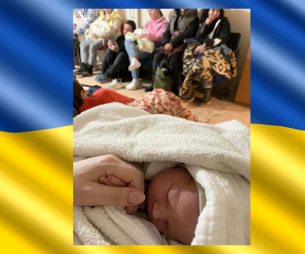 Kijów: w schronie podczas bombardowania urodziło się dziecko. To cud!