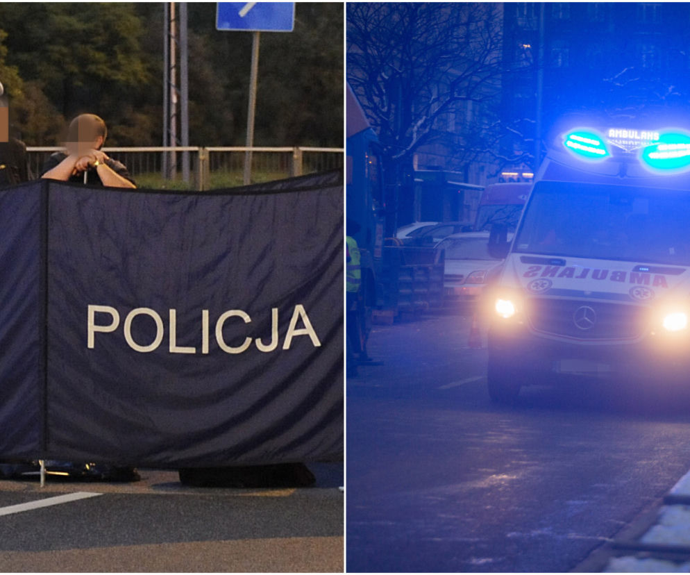 Wrocław. Volkswagen huknął w latarnię! Dwie osoby nie żyją, dwie ranne