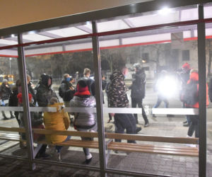 Protest pod domem Kaczyńskiego