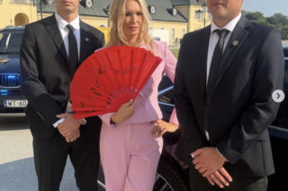Ranczo. Zosia (Marta Dąbrowska) na planie