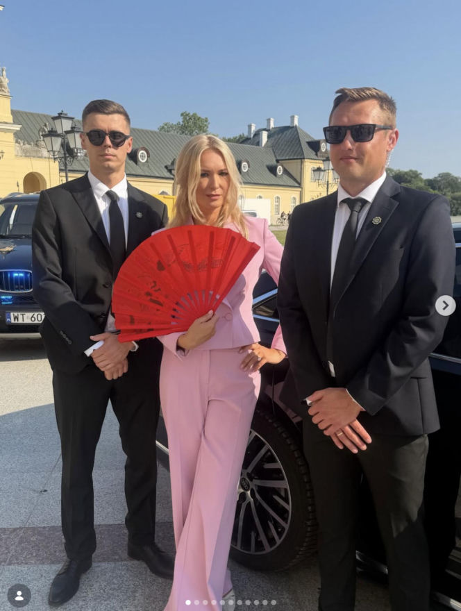 Ranczo. Zosia (Marta Dąbrowska) na planie