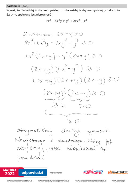 Matura 2022: matematyka. Arkusze odpowiedzi, pytania CKE. Poziom rozszerzony