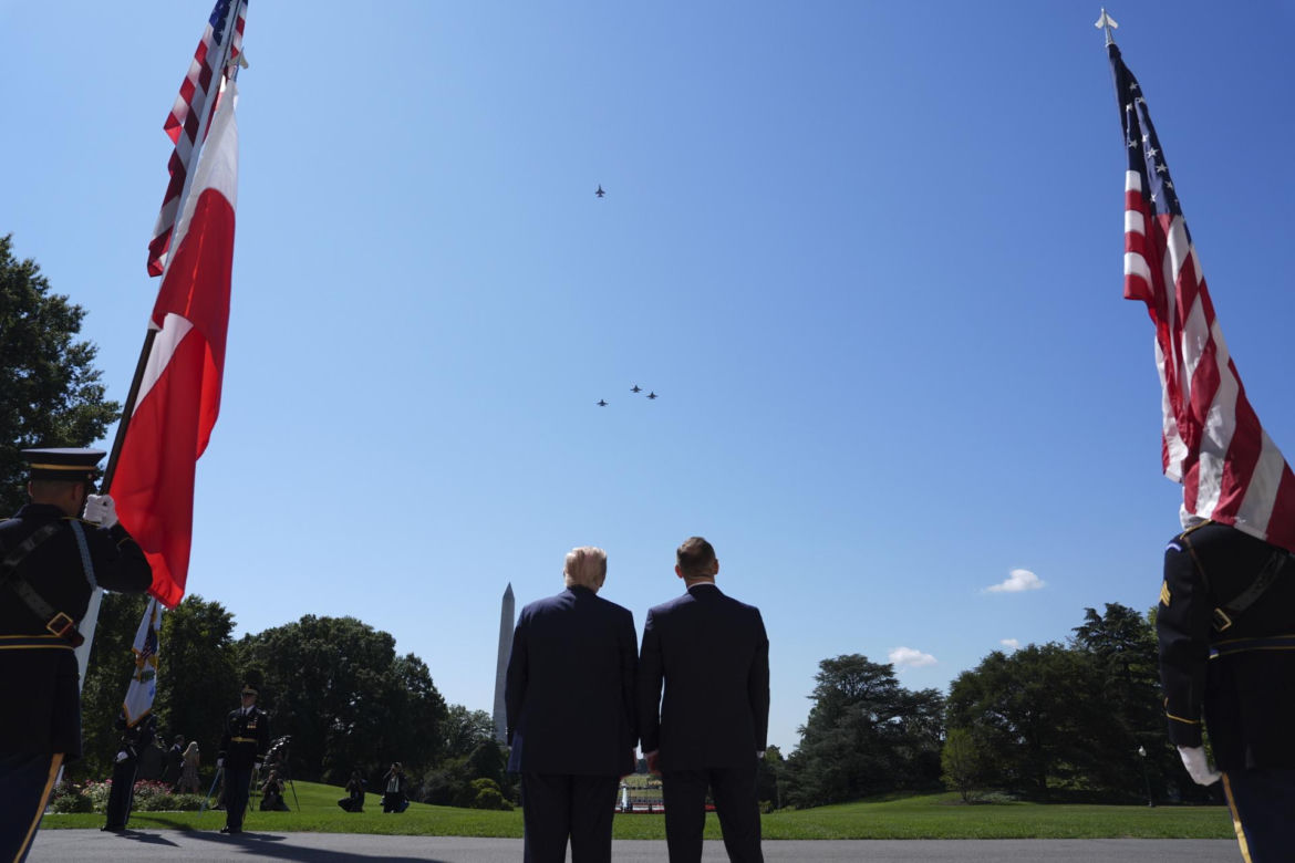 Hołd dla majora Krakowiana nad Białym Domem