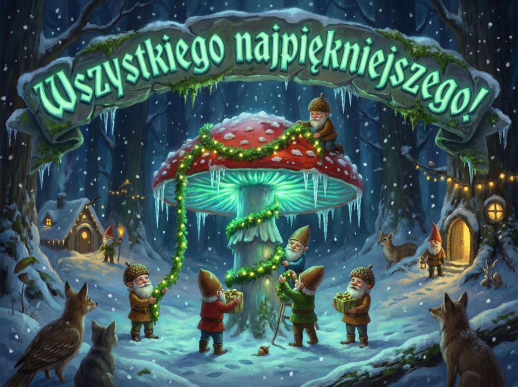 Świąteczne życzenia 2025 w formie kartek - idealne do wysłania przez Messengera i WhatsAppa