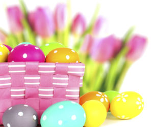 Kolorowe pisanki na Wielkanoc