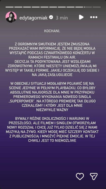 Edyta Górniak ujawnia przerażające informacje o stanie zdrowia. Ujawniła prawdę o swoim zdrowiu