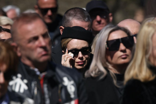 Ból, rozpacz, łzy. Poruszające sceny na pogrzebie Łukasza Litewki