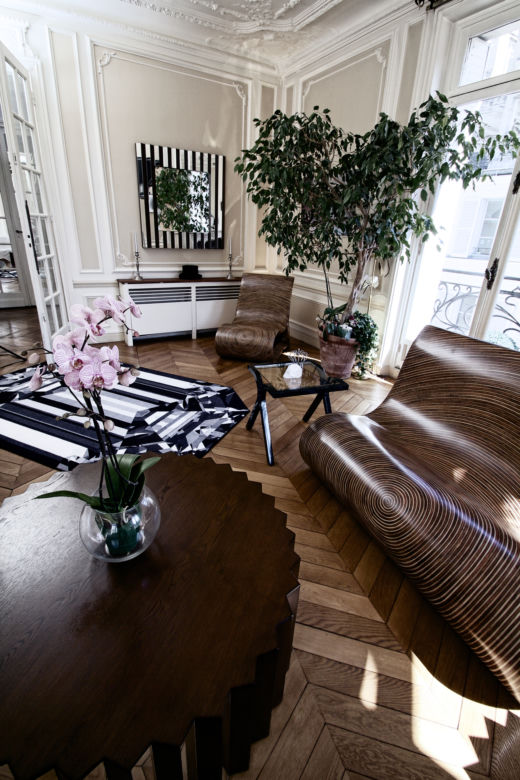 Niezwykłe wnętrza: RUE MONSIEUR PARIS