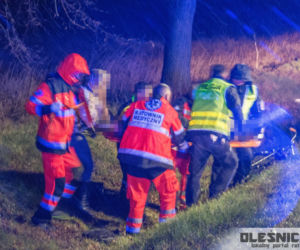 Samochód potrącił rowerzystę w Oleśnicy