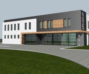Energooszczędny biurowiec  z prefabrykatów, Chorzów 