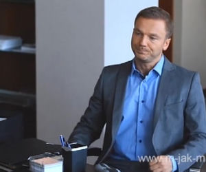 M jak miłość. Marta (Dominika Ostałowska), Andrzej (Krystian Wieczorek)