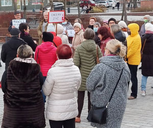 Ani jednej więcej. PROTEST w Starachowicach