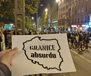 Strajk Kobiet na placu Wolności