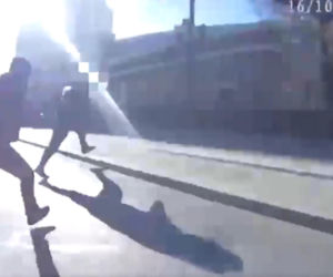 Policja pokazała nagranie z zatrzymania na Marszałkowskiej