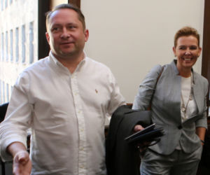 Durczok z żoną Marianną