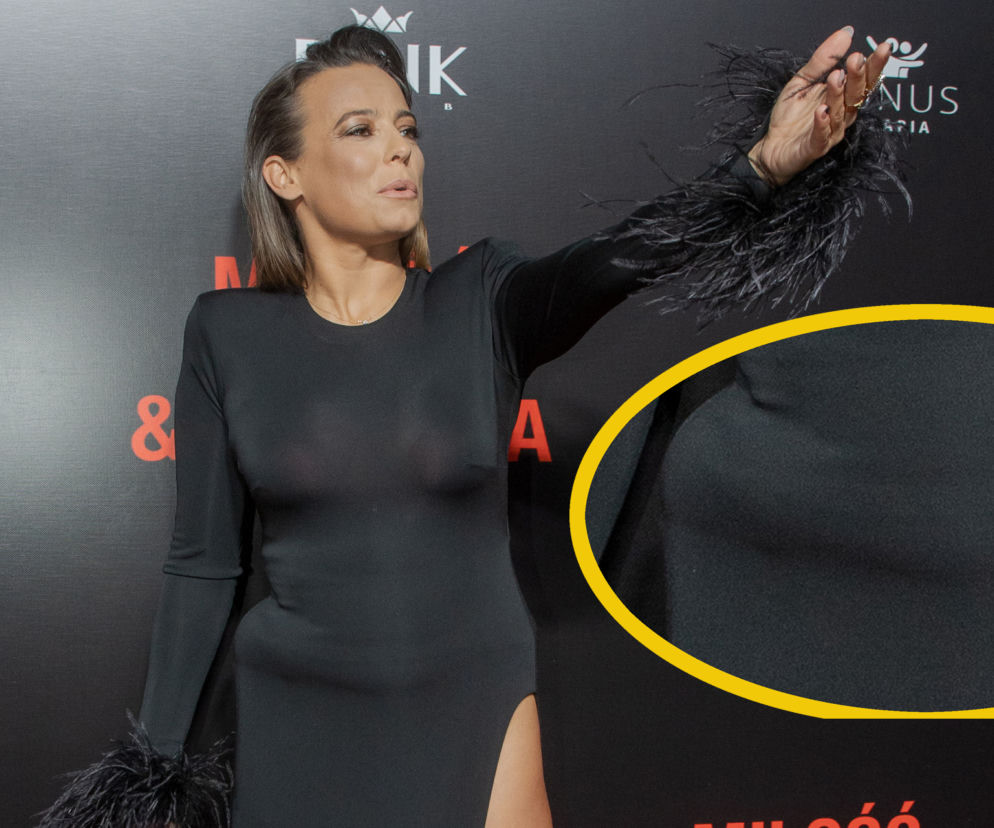 Anna Mucha zaliczyła modową wpadkę