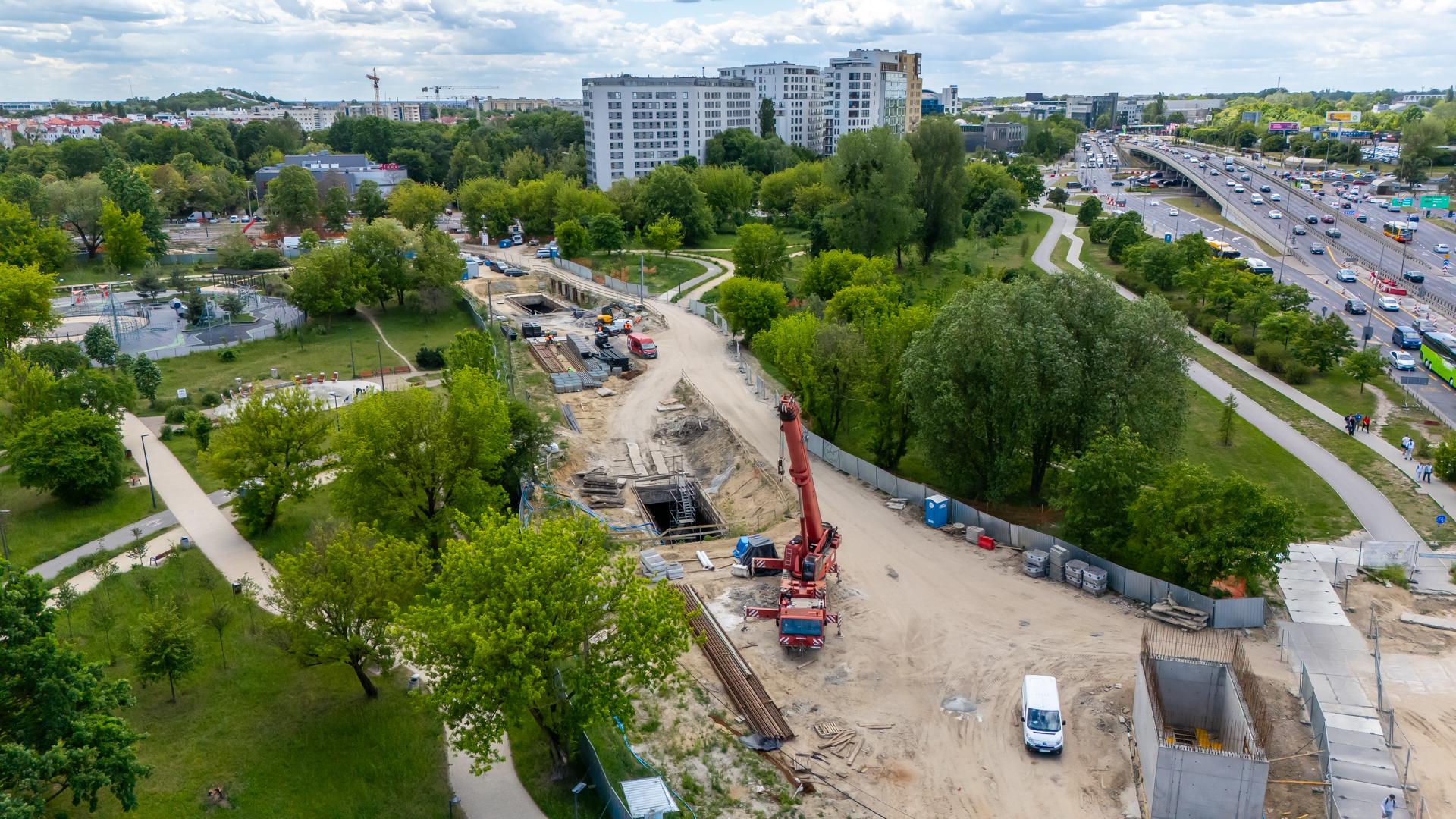 Tramwaj do Dworca Zachodniego w Warszawie – budowa w maju 2026 r.