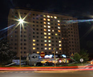 Iluminacja na Kordeckim
