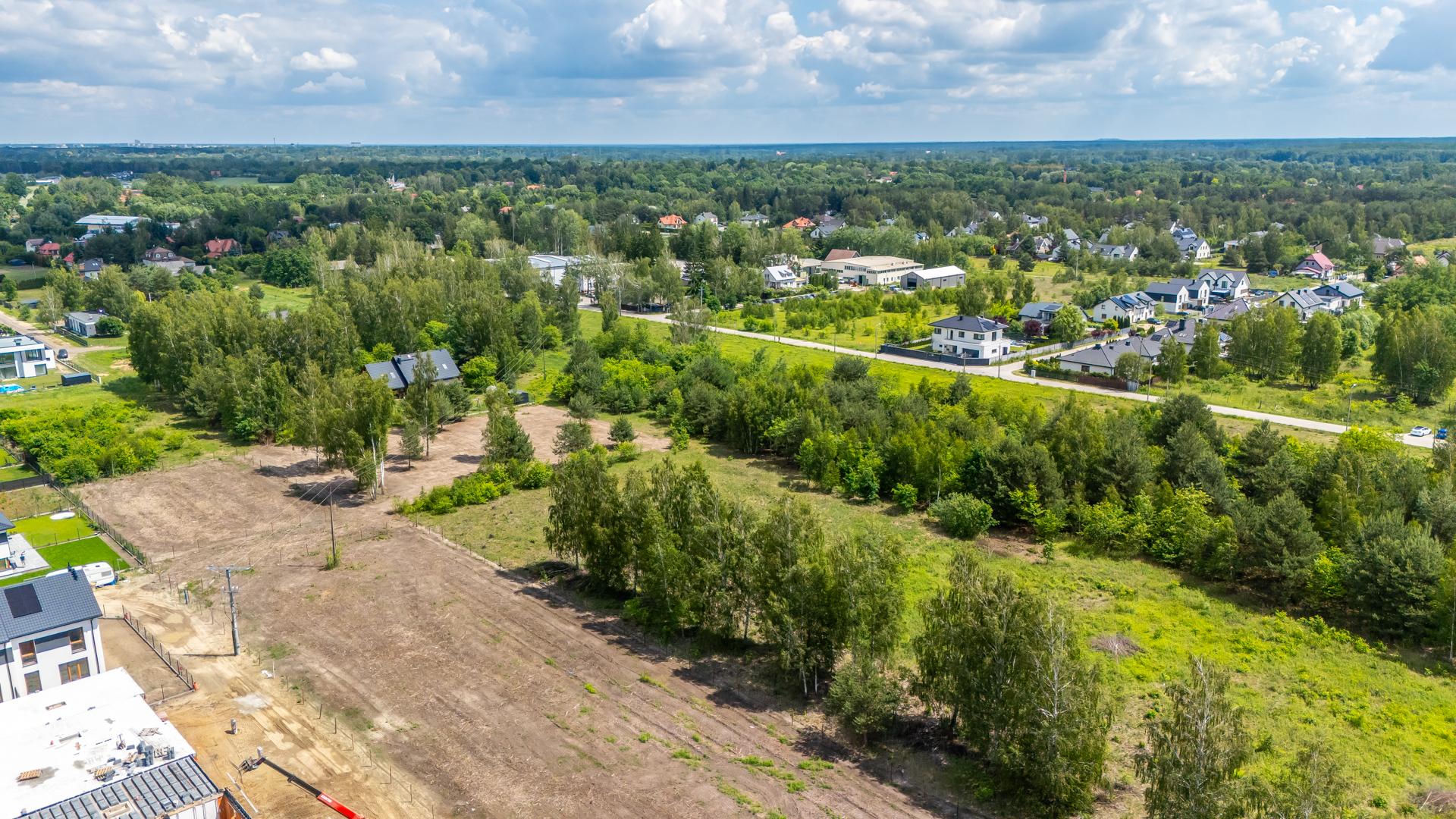Głosków, gmina Piaseczno. Nowe osiedle deweloperskie