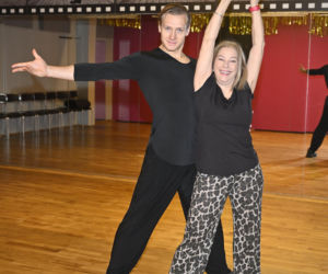 Małgorzata Potocka na próbach do Tańca z Gwiazdami