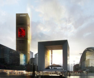 La Défense w Paryżu