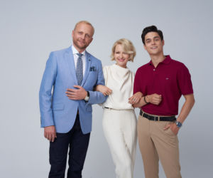 Kowalscy kontra Kowalscy. Piotr (Piotr Adamczyk), Anna (Marieta Żukowska), Janek (Patryk Cebulski)
