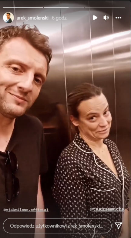 M jak miłość po wakacjach 2022. Bartek (Arkadiusz Smoleński), Magda (Anna Mucha)
