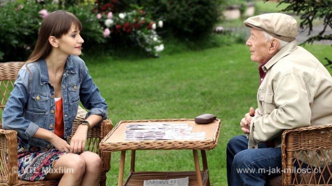 M jak miłość odc. 1083. Janka (Joanna Osyda), Lucjan Mostowiak (Witold Pyrkosz)