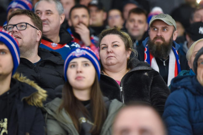 KH Energa Toruń - Unia Oświęcim 4:1, zdjęcia kibiców i zawodników z meczu nr 6