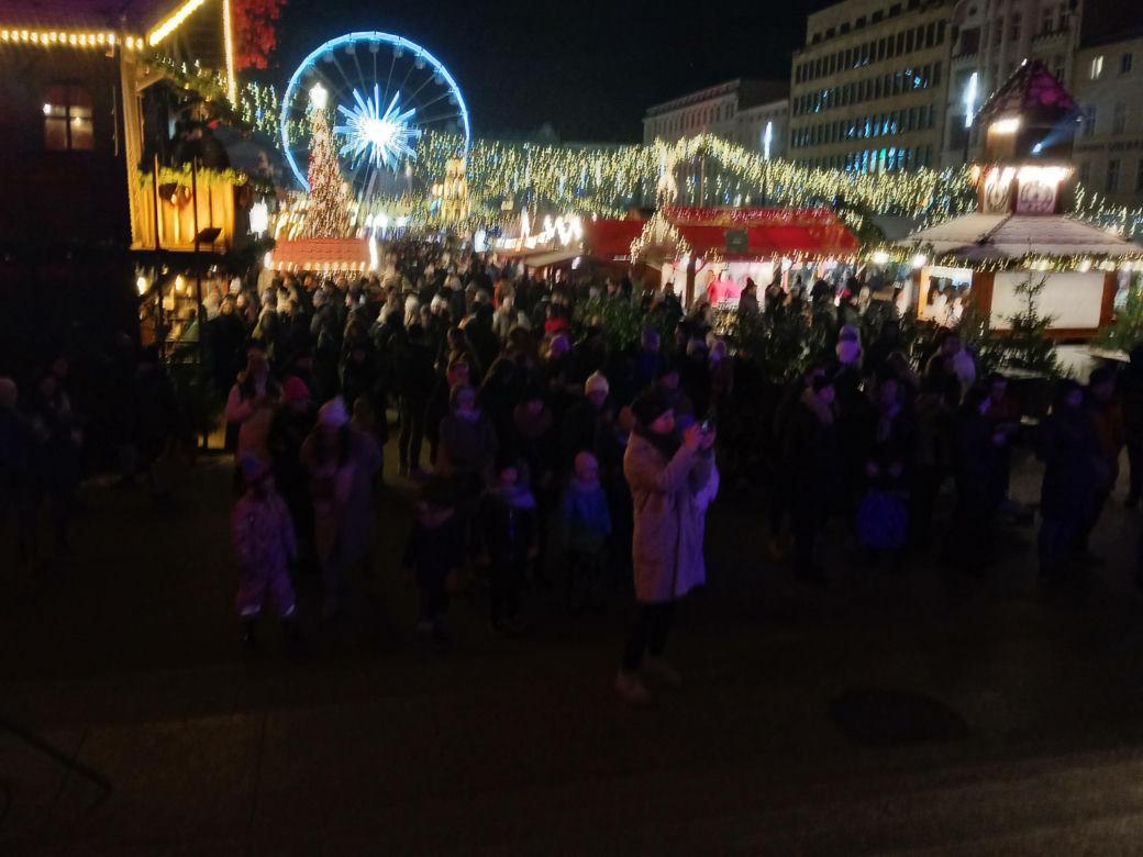 Kolędowanie na Placu Wolności