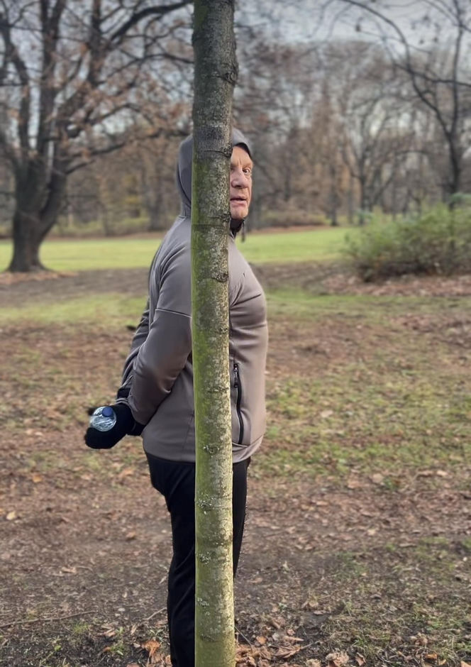 Bartosz Żukowski na siłowni