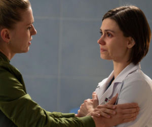 Na dobre i na złe odc. 998. Blanka (Pola Gonciarz), Dorota Kowal (Magdalena Wróbel)